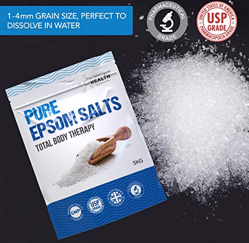 Pure Epsom Salts | Magnesium Sulphate Bath Salt (3kg Pack) - Image 3