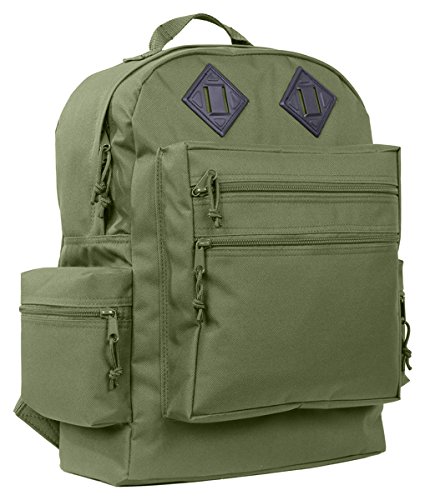 Rothco Deluxe Day Pack, Olive Drab