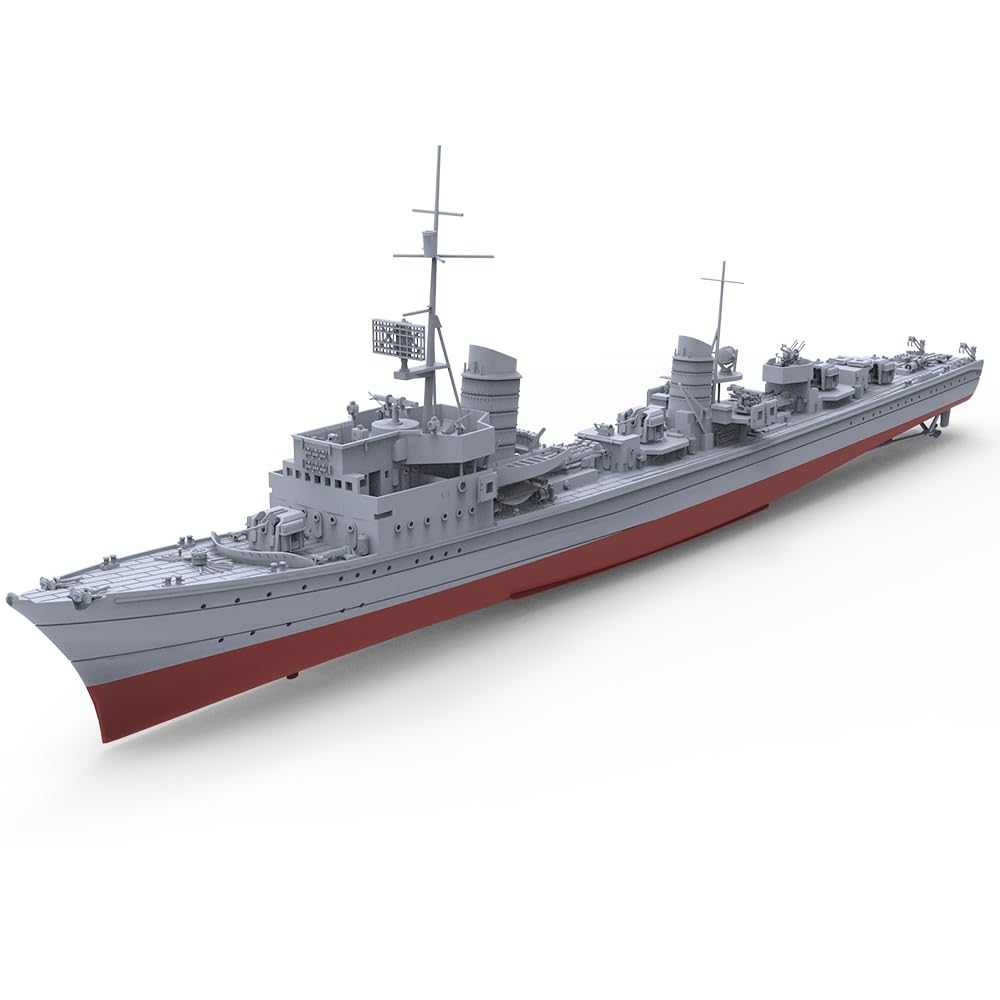MRY-SFW SSC350726S-A 1/350 zestaw do budowy modelu wojskowego Niemiecka łódź torpedowa T22 1939 pełny kadłub