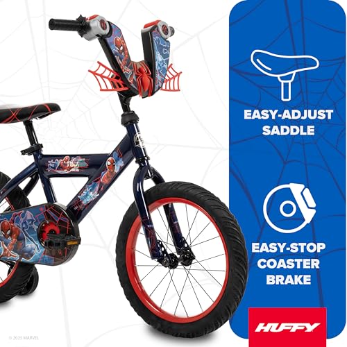 Huffy Marvel Spiderman 16 Inch Bike
