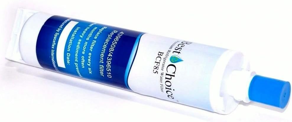 Best Choice Water Filters BCF85 Replacement Refrigerator Water Filter for Whirlpool 4396508 and 4396510, 3 Pack