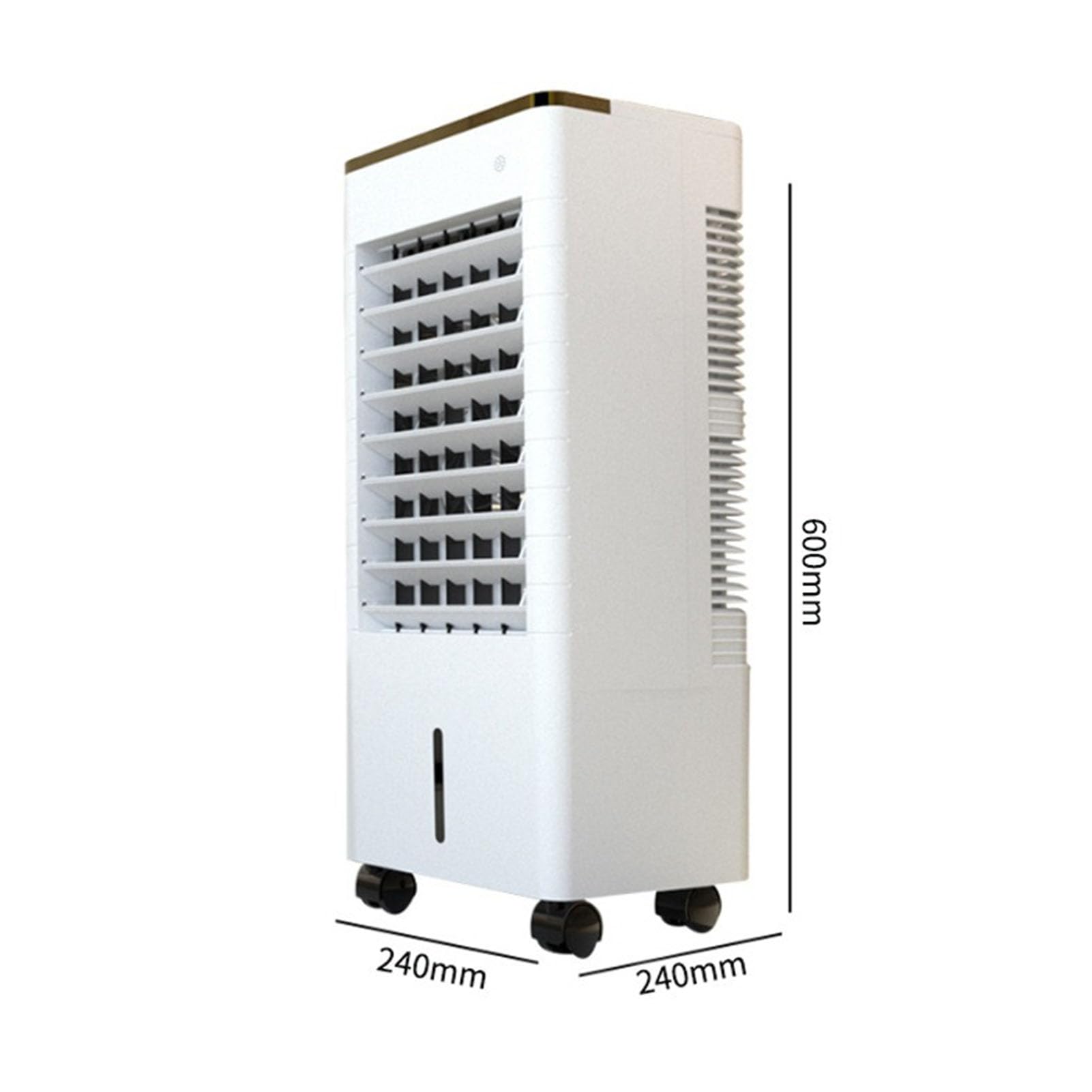 Refroidisseur d'air évaporatif Mobile 3 en 1 Refroidisseur de marais
