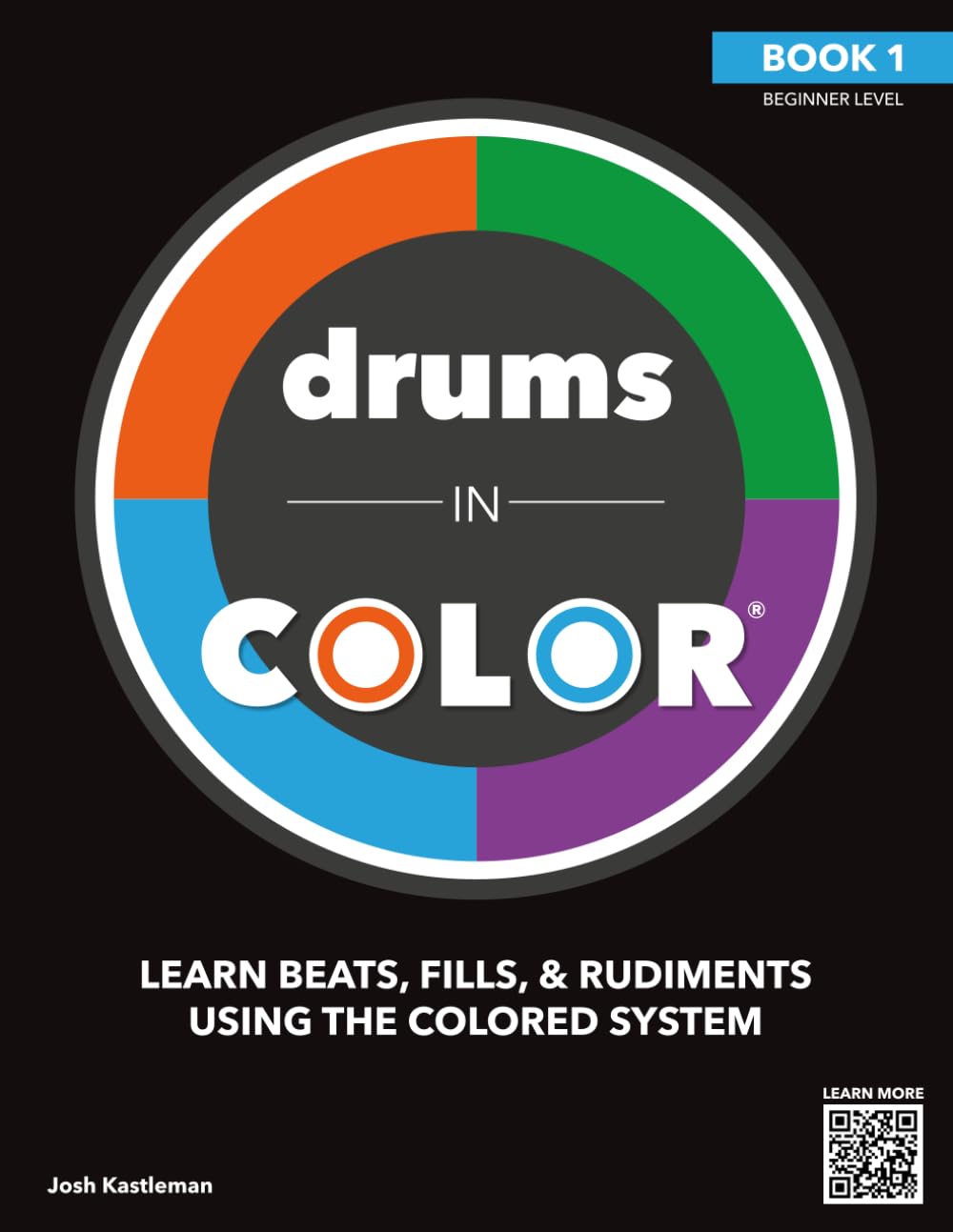 Drums In Color Book 1 livre de batterie ludique pour débuter