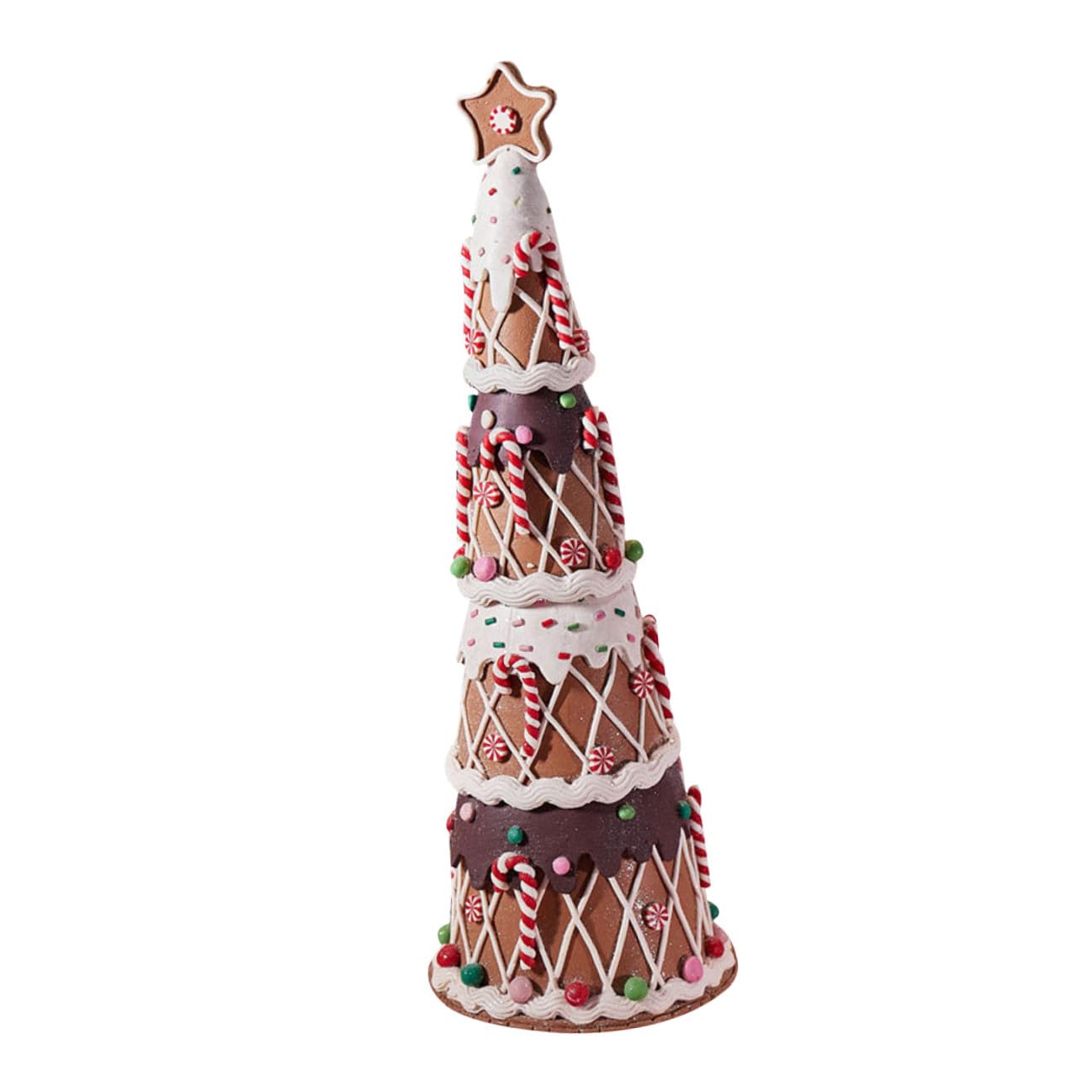 Bastón de árbol de Navidad UKCOCO para decorar mesas festivas y reuniones de hogar