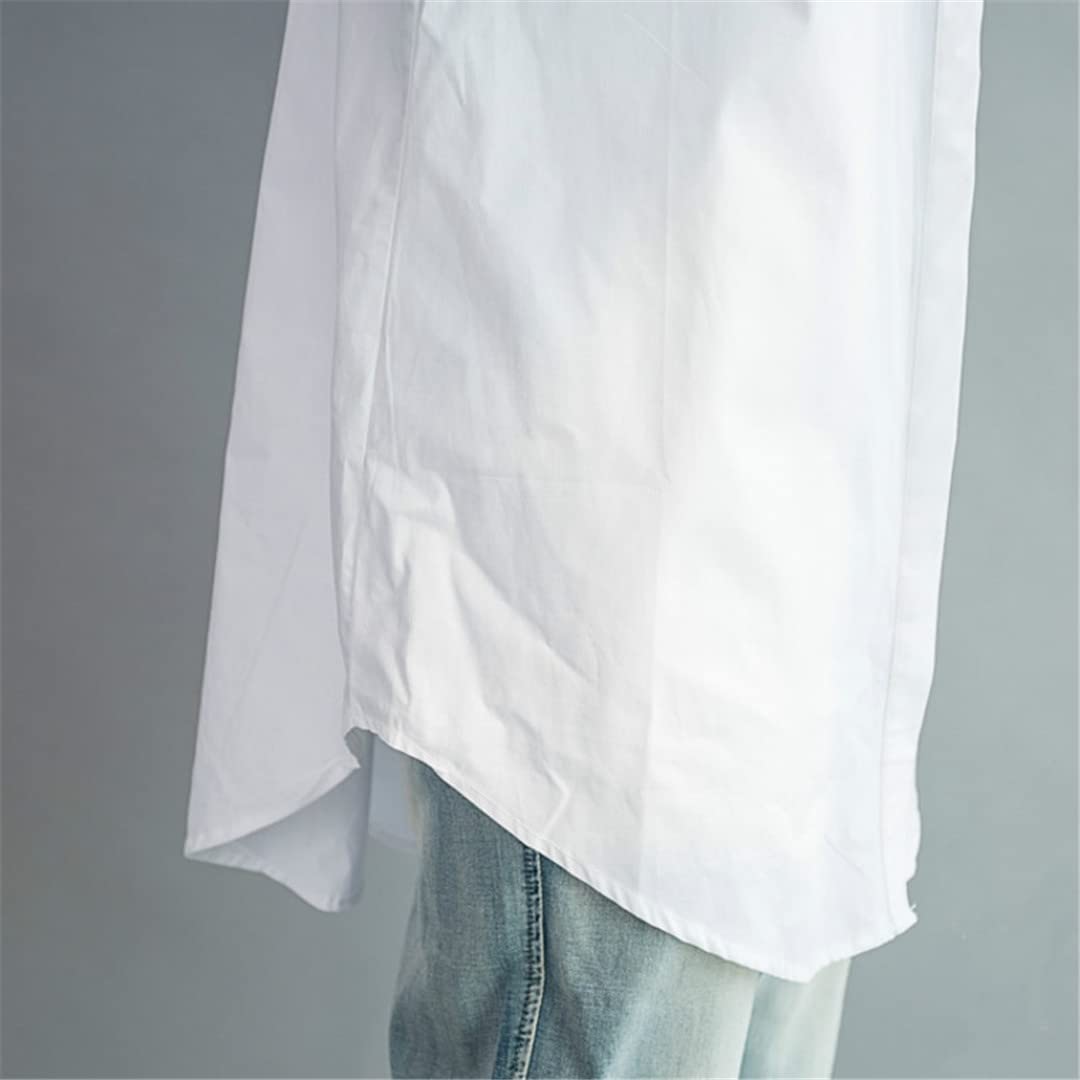 Dninmim Camicia da donna con bottoni a maniche lunghe oversize allentato casual con fiocco