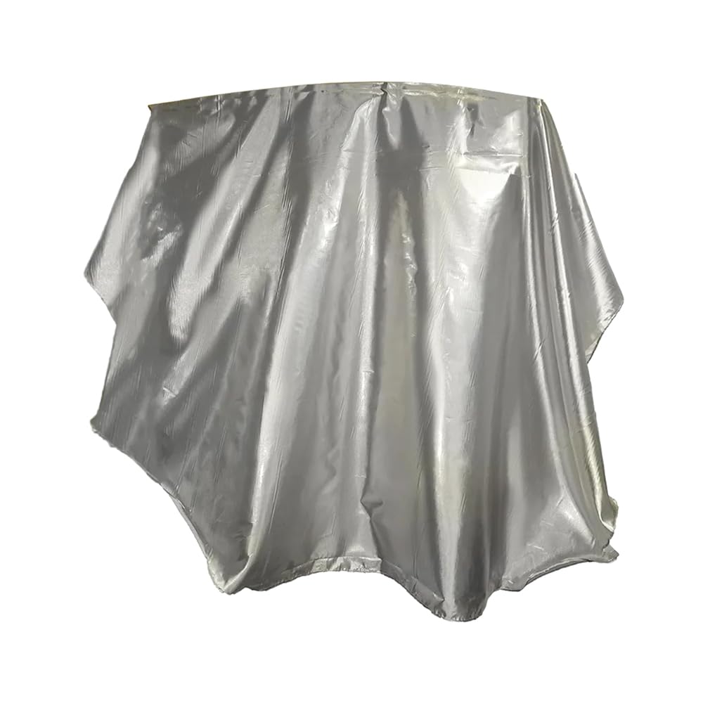 NimimanSoft Worship Flag Wings Dance Props 1 Piece Belly Dance Flags and Stick Wings Praise Dance Flags Performance Props (Silver)