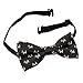 Bundle Monster 5 pc Boys Mixed Pattern Adjustable Elastic Pre-Tied Bow Tie Fashion Accessories - Set 5