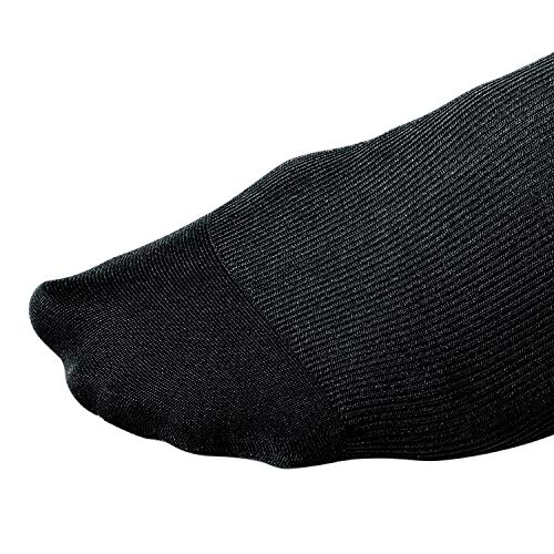 Image of JOBST forMen Knee High 15-20 mmHg Compression Socks, Closed Toe, X-Large, Black