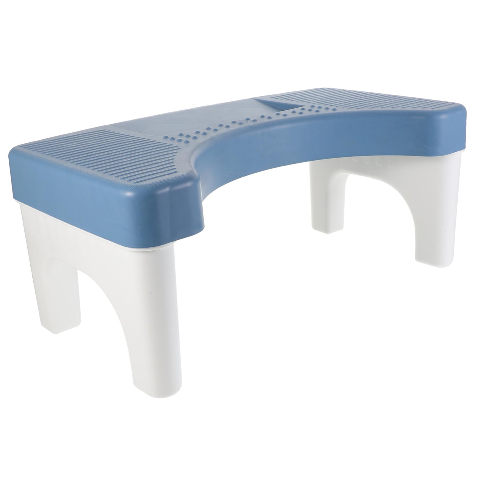 Beaupretty taburete de baño taburete de baño taburete de inodoro adulto en cuclillas silla de ducha taburetes para baños banqueta baño taburete de baño de pie taburete orinal páginas Blue