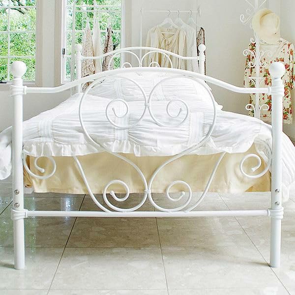 ロマンティックプリンセス　ベッドフレーム 白いベッド・ホワイトベッドの通販｜ロマプリ（ロマンティック