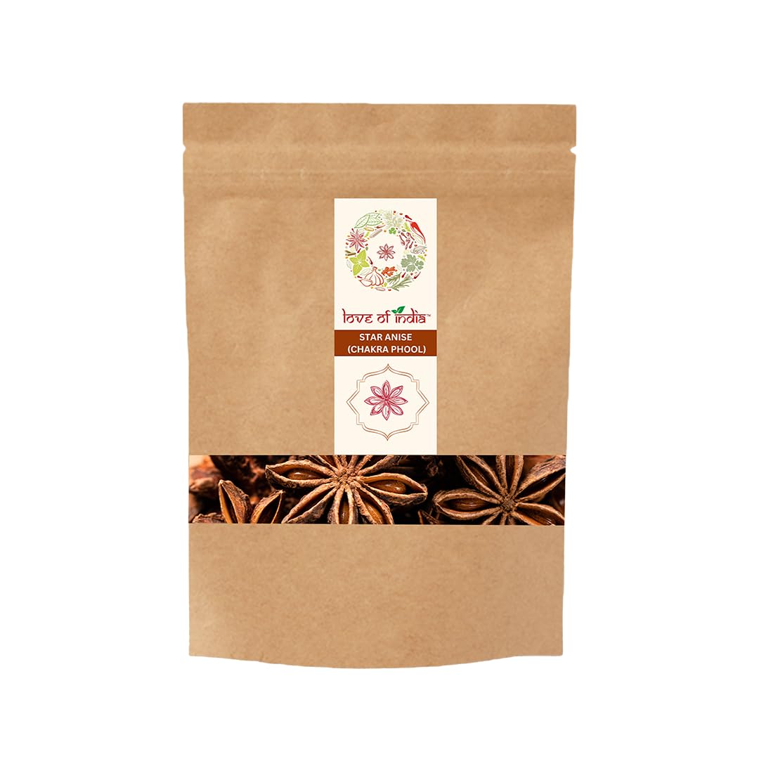 Organically Grown Star Anise (Chakra Phool) | Premium Export Quality and Natural Flavor (25gm) (B0C17CN8S9) Amazon Price History, Amazon Price Tracker