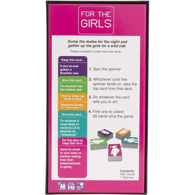 Image of Fun Games & Game Night Party Games for Girls | Bachelorette Party Games Set | Hilarious & Interactive Group Card Games | Perfect for Girls' Night, Sleepovers & Party Entertainment.