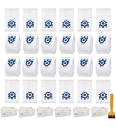 24 Pack 3D Airclean GN Vacuum Bags Compatible with Miele Classic C1, Complete C1, Complete C2, Co...