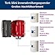 Tork 659008 Innenabrollungsspender für M2 Papierwischtücher im Performance Design / Wischtuchspender für hygienische Einzeltuchentnahme in Rot-Schwarz