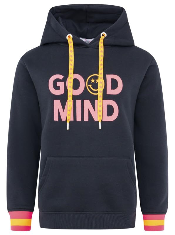 Zwillingsherz Damen Pullover Hoodie Sweatshirt | Kapuzenpullover & Übergangspullover | Moin Hoodie Herbst & Wintermode Größe S bis XXL