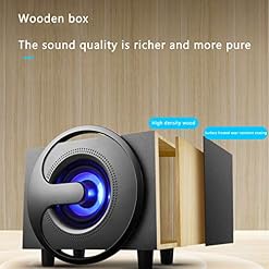 LIQIANG Enceintes De Bibliothèque Actives 4″- Haut-Parleur 2.0 pour Ordinateur – Moniteur De Studio Amplifié - Les Beatles, Paul McCartney, John Lennon, RIngo Starr, George Harrison LIQIANG Enceintes De Bibliothèque Actives 4"- Haut-Parleur 2.0 pour Ordinateur - Moniteur De Studio Amplifié – Image 5