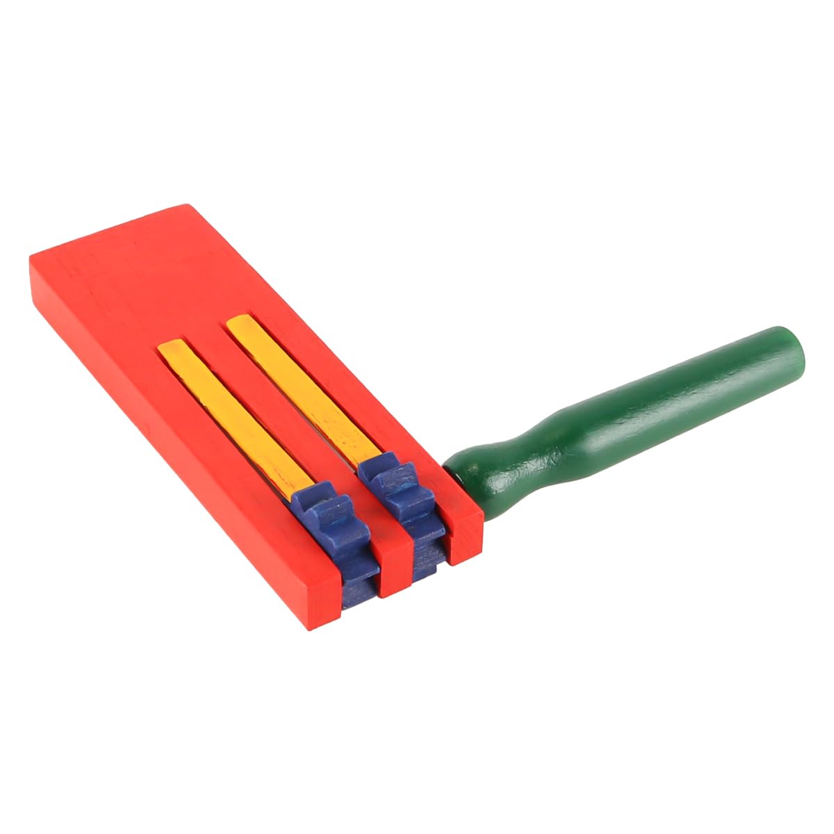 Laroal Wooden Soundboard Wooden Hand Clappers Wooden Ratchet Noise Makers Traditional Prank Clapper For Football Games Wood Rattle Ratchet Instrument - Image 4