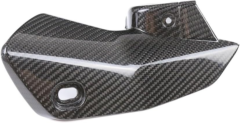 Motorcycle Side Wind Wing Side Panel Fairing Kit Engine Guard Carbon Fiber Motorcycle Accessories for R1250RS R1250 RS 2021 2022 2023 2024(Exhaust Hood)