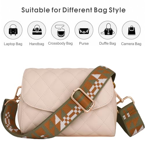 Image of Replacement Purse Strap Shoulder Strap Adjustable Crossbody Strap for Women Crossbody Wide Shoulder Bag