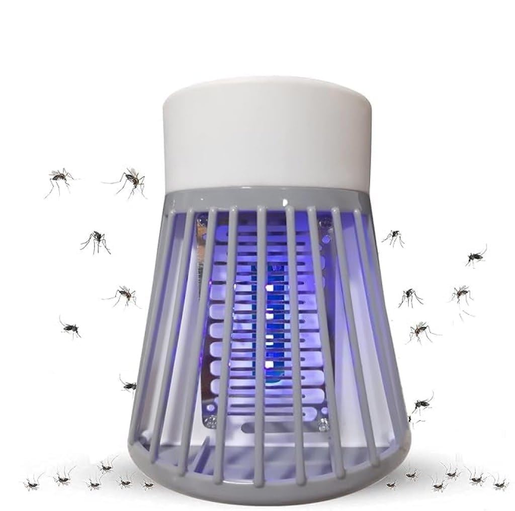 USB Powered UV Light Electric Bug Zapper Mosquito Killer Lamp for Home Office & Nursery-image-11