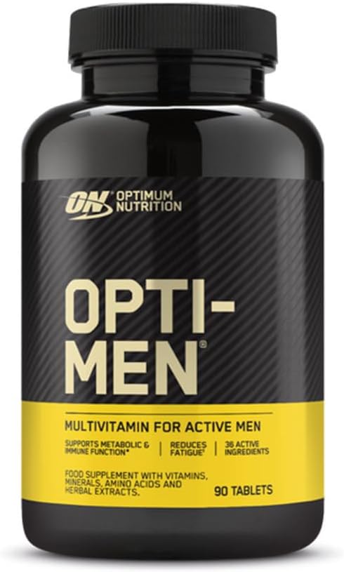 Optimum Nutrition | Opti-men (90 Caps) | Multivitamins | Multi-vitamins for active men