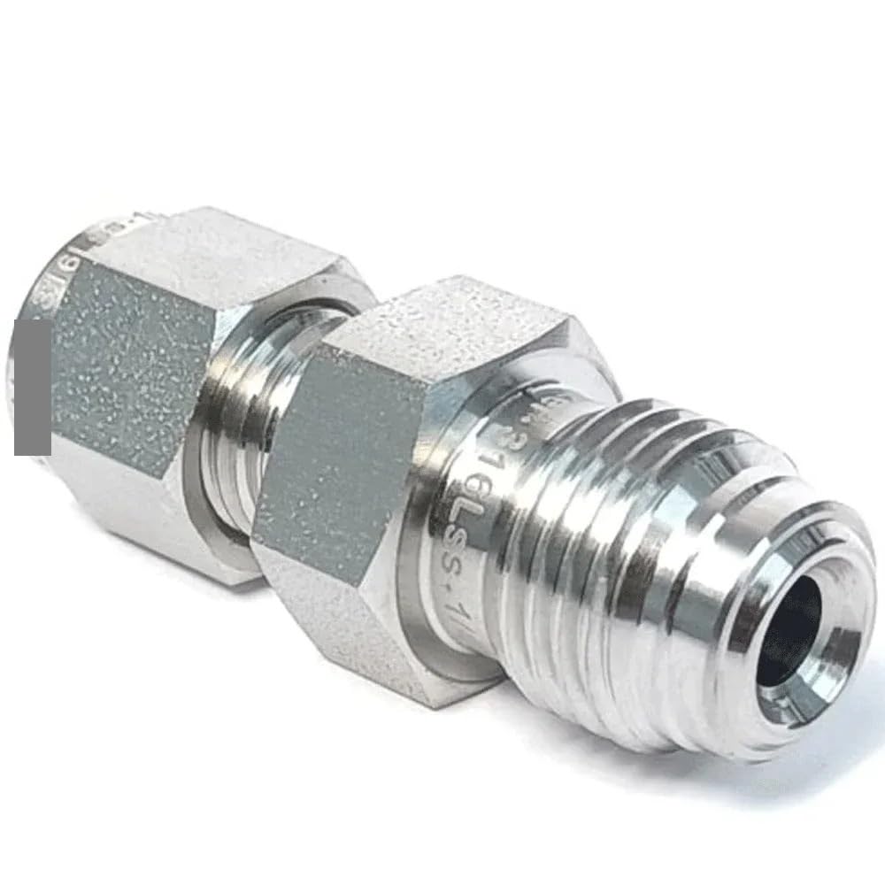 PAKMEZ 1/2" VCR Male To 12mm Tube Double Ferrule Compression Sus 316L Stainless Pipe Fitting Coupler