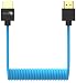 REFLEX CAMERA 8K HDMI 2.1 Ultra High Speed Spring Cable 1.2m – 48Gbps, Bi-Directional, 8K@60Hz 4K@120Hz, Gold-Plated HDMI Lead