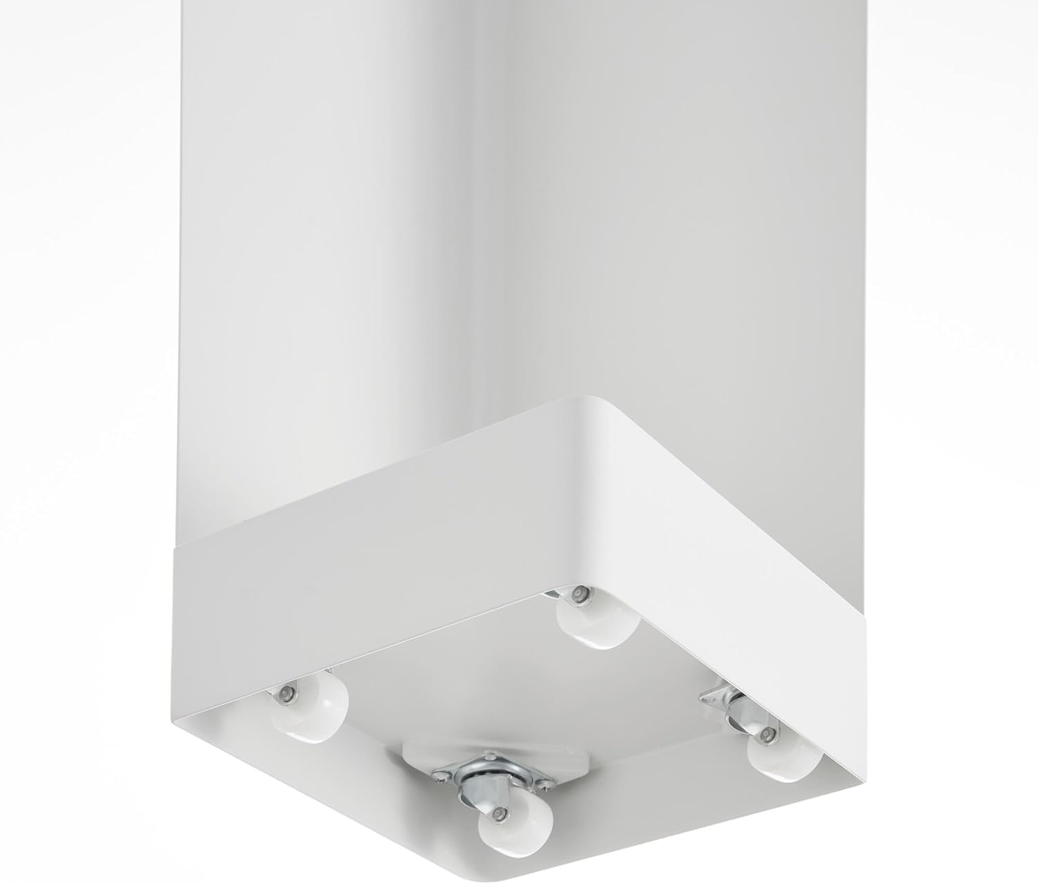 Yamazaki Home Tower Supplies Organizer-Slim Rolling Bathroom Storage, Toilet Paper Stocker with Adjustable Shelf - Steel -