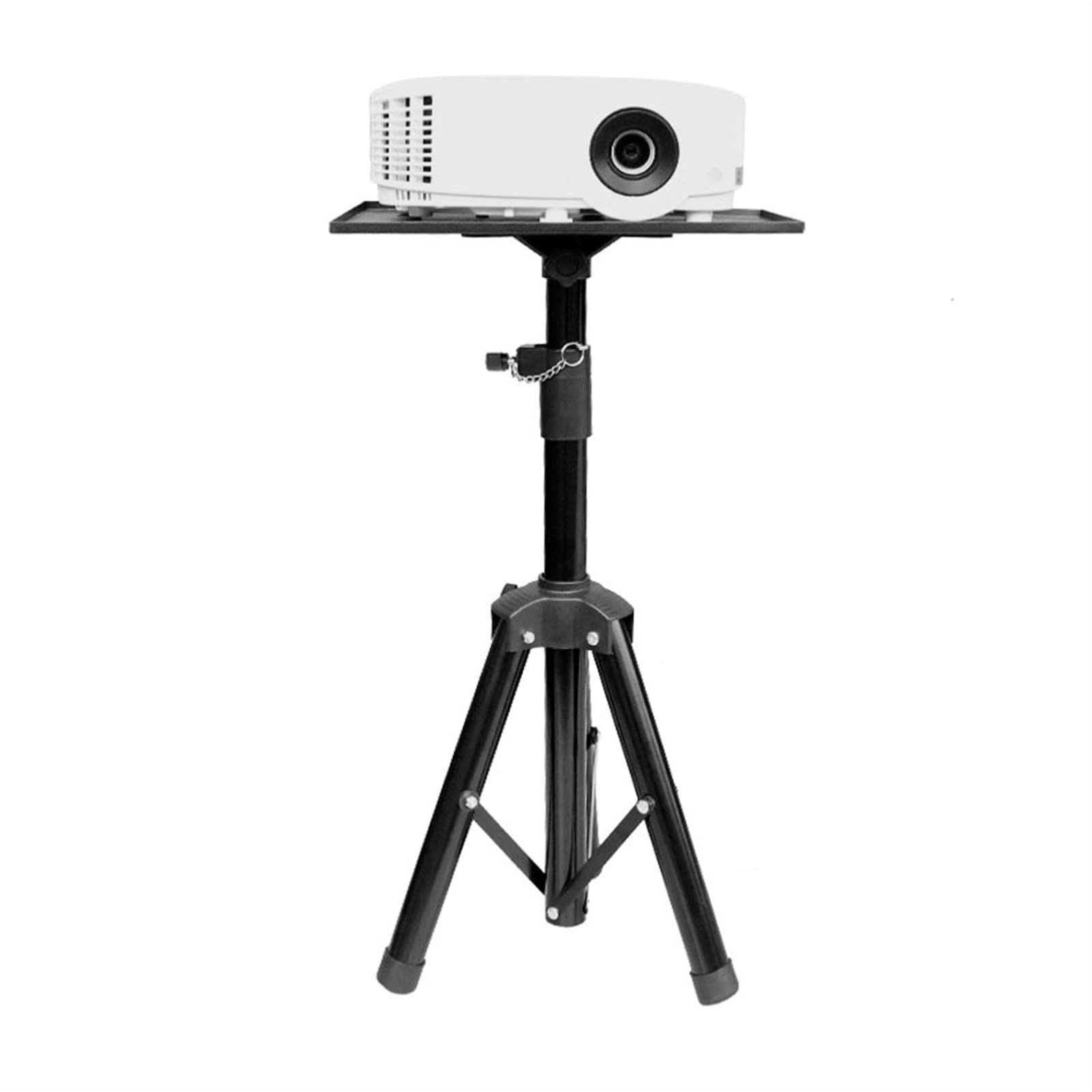 AYCDL Projector Mount Projector Stand Floor-to-Ceiling Three-Legged Heavy-Duty Projector Rack Home Living Room Conference Room Telescopic Universal Projector Stand Pr,B