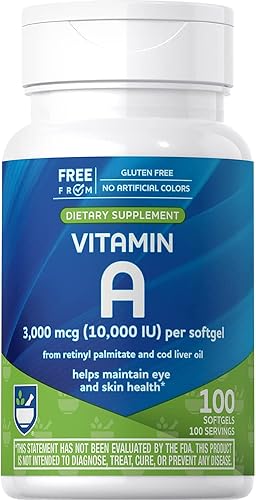 Rite Aid, Vitamina A natural 10000IU, 100 unidades