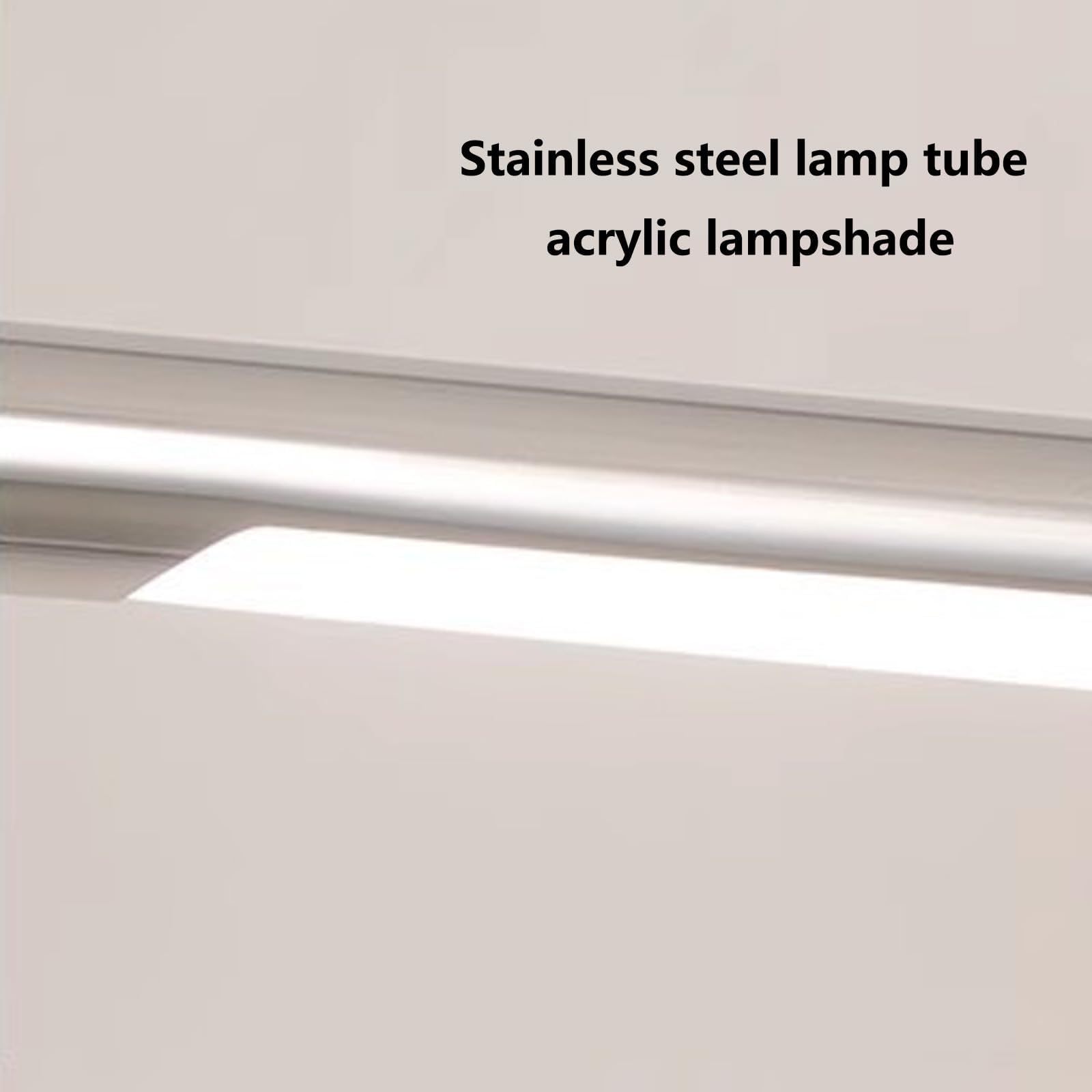 Apliques de Pared LED para Espejo de baño con Sensor de Movimiento y rotación de 180° + 180°, acrílico, para Dormitorio, Pasillo y baño (luz Neutra Plateada, 40 cm)