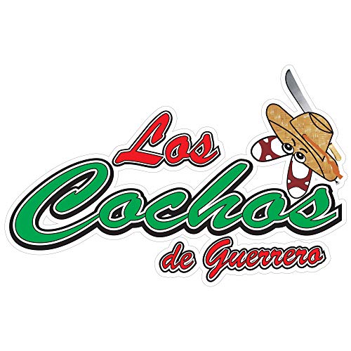 Los Cochos de Guerrero Baseball Team Car Decal/Sticker Multiple Sizes