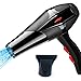 2PCS (Special for Hair Barber Shop,Not for Most of Home Hair Dryer)4.5cm Plastic Salon Hair Dryer Nozzle Replacement Narrow Concentrator