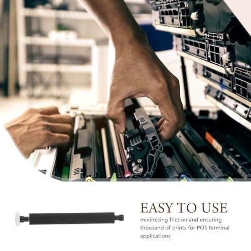Image of MAGICLULU Thermal Printer Roller Replacement for Precise Paper Feeding 64mm 21-Tooth Rubber Platen for Pos Terminals Compatible with Newland Me31 Handheld Payment Devices
