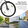Touroll Electric Bike, J1/J1 ST Pedal Assist City E Bike, 27.5" Electric Bicycle Commute Trekking Bike for Adults with 36V 15.6Ah Battery, LCD Display, 7 Speed (J1 ST) #5
