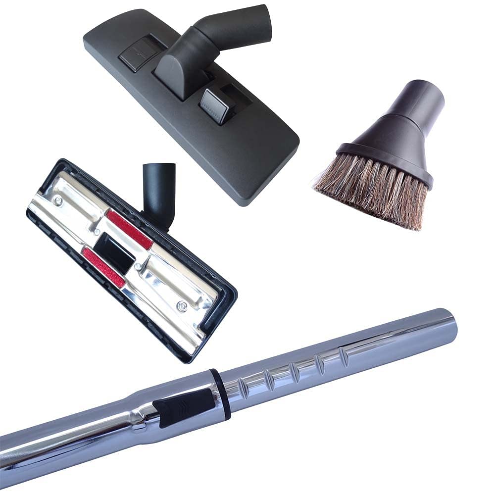 Hossi's Wholesale Staubsaugerrohr 35mm, 272mm Staubsaugerdüse & Saugpinsel Kompatibel Für Philips FC 9180->9194 Performer Pro