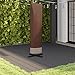 Duck Covers Ultimate Waterproof 101 Inch Patio Offset Umbrella Cover with Integrated Installation Pole, Patio Furniture Covers