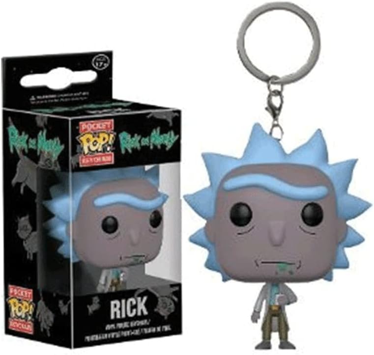 Funko Pop Keychain: Rick and Morty - Rick Toy Figure