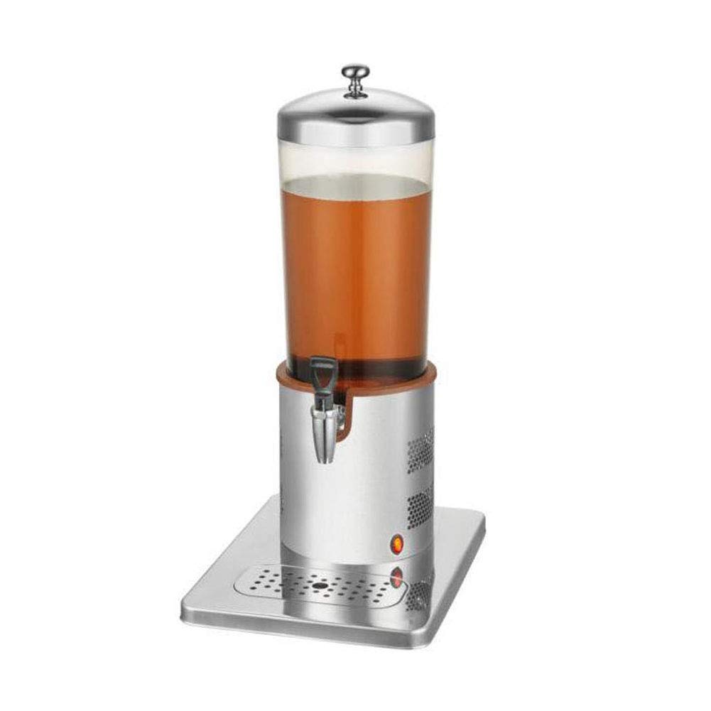 AYCDL Beverage Dispenser, Electric Heating Juice Dispenser for Milk Tea Shop Hotel Drink Dispenser Stainless Steel Insulated Barrel