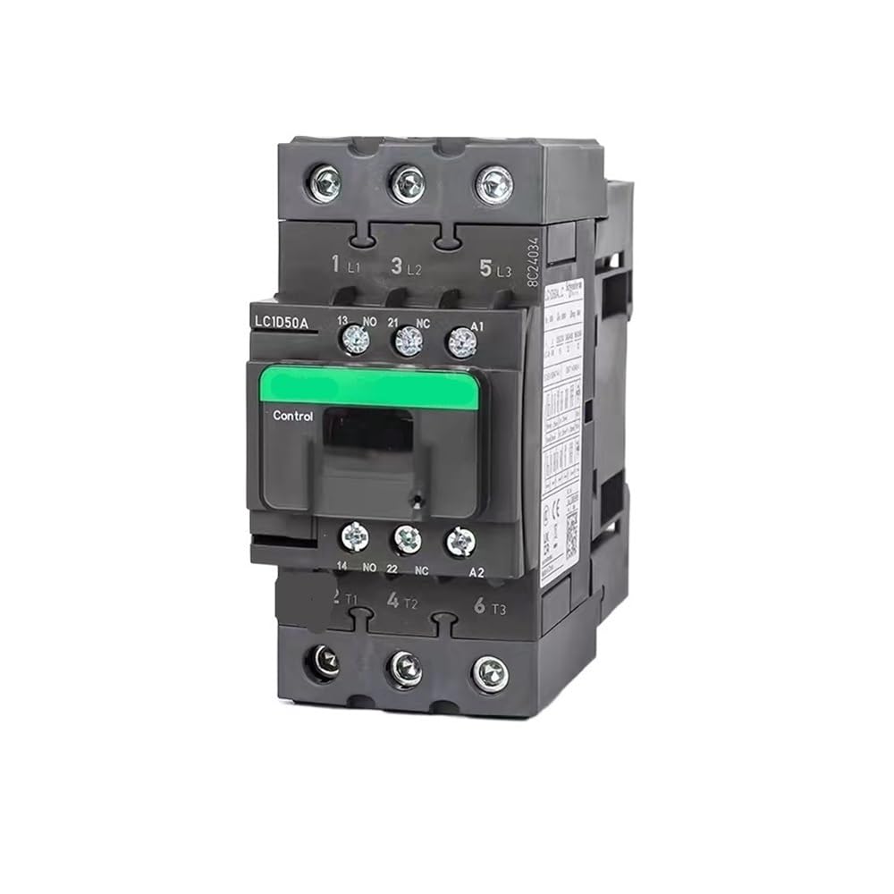 LC1D50AF7C Contacteur d'ascenseur haute performance à solénoïde 110V - 4