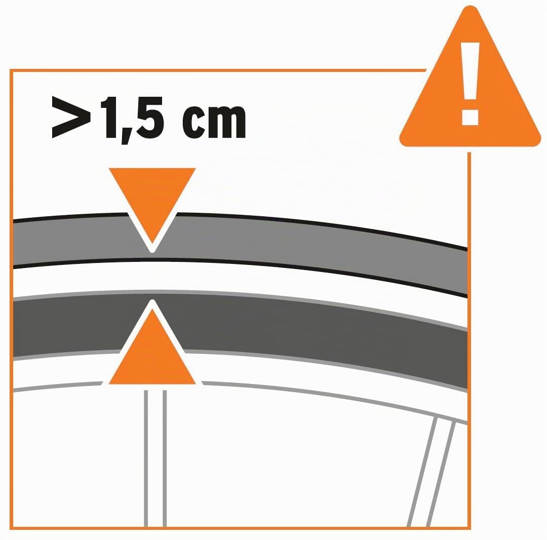 SKS Germany VELOFLEXX Set (55/65/65 29'') Parafanghi (paraspruzzi per mountain bike e città, adattatore per telaio regolabile, con velcro e gomme di serraggio)