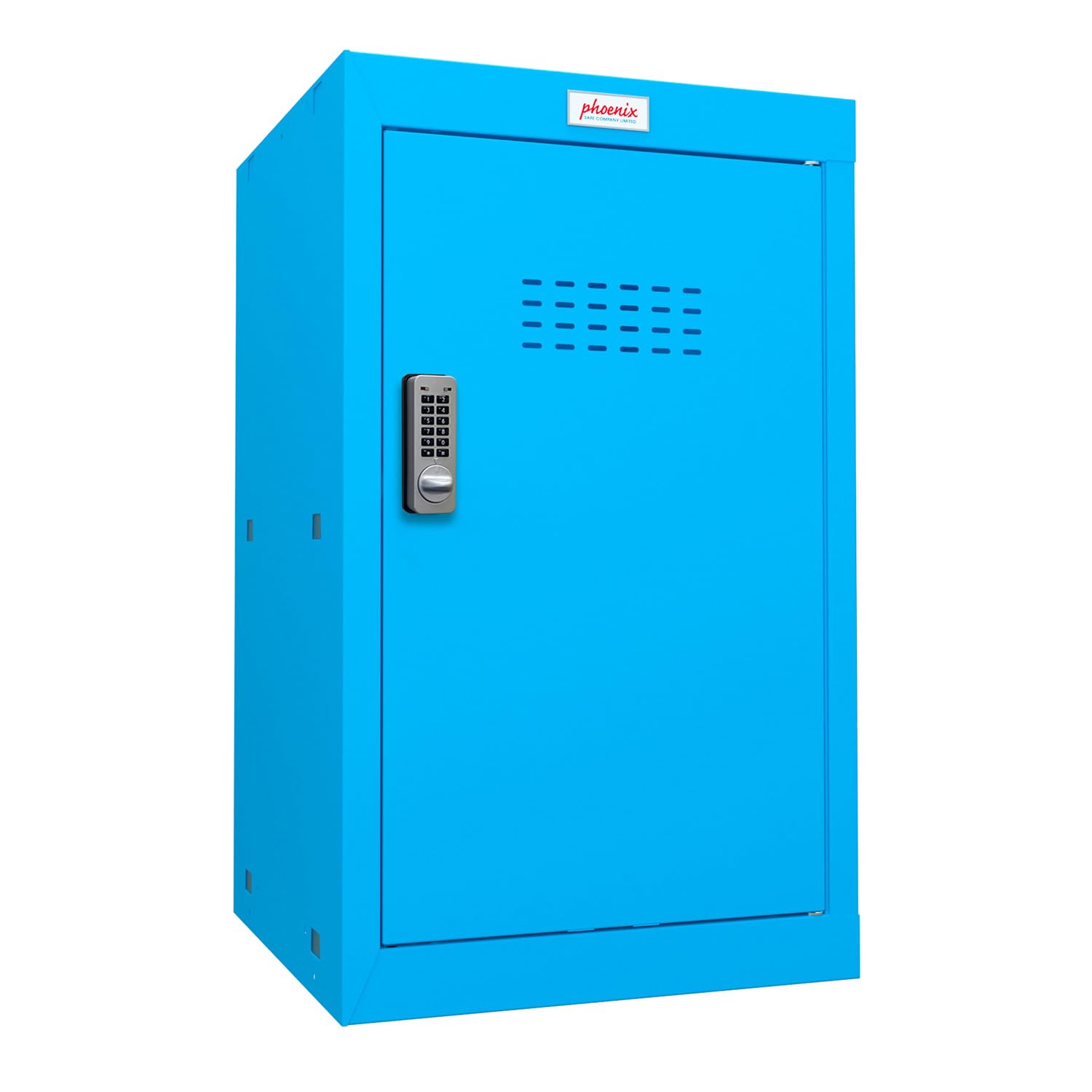 Phoenix Safe Company - CL Series - Cube Lockers - Blue Size 3 Cube Locker With Electronic Lock - 665 x 400 x 400mm - CL0644BBE