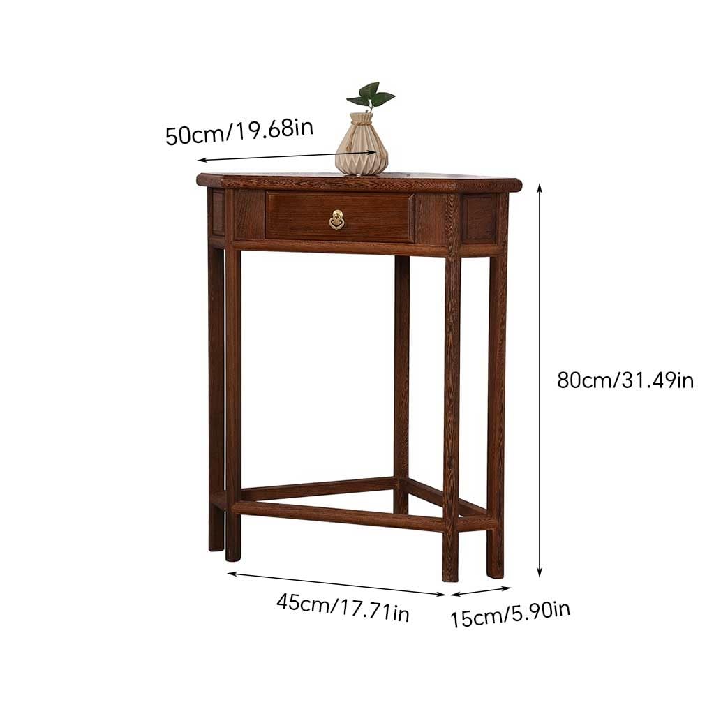 eexbz Sofa Wooden Sofa Side Table Living Room Furniture Corner Table Flower Stand Storage Rack Sofas for Living Room
