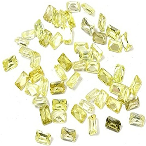 Zircone cubique vert olive octogonale 9x11mm, l'éclat d'un souvenir éternel