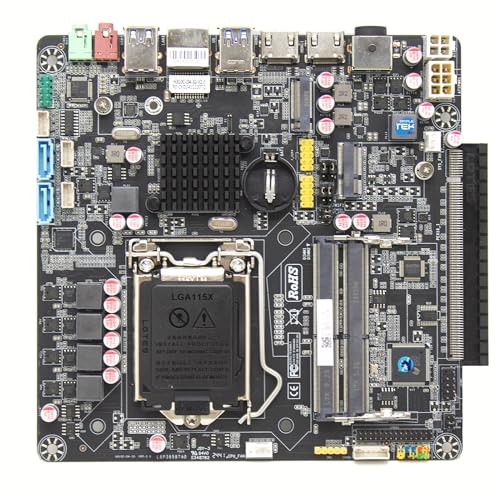 Form factor mini-ITX: ideale per case compatti e build salvaspazio.