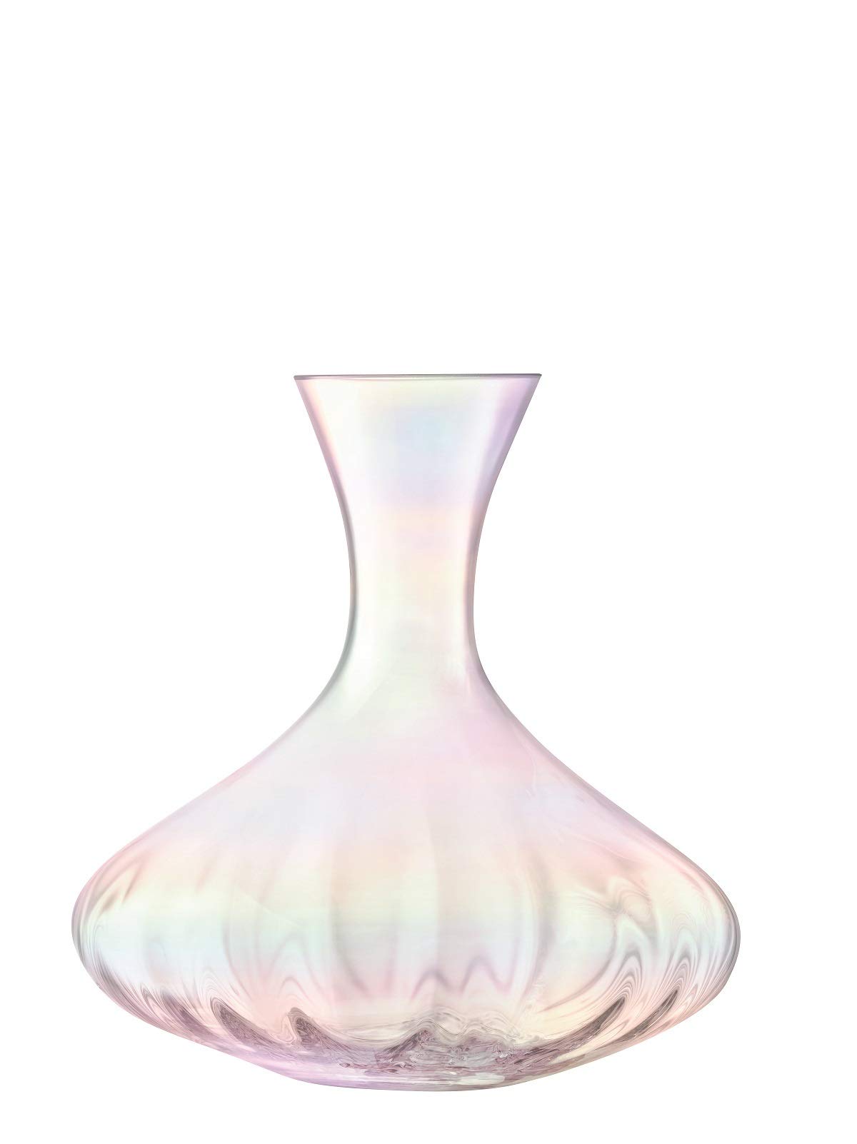 CRISTALICA Karaffe Dekanter Krug Wein Wasser Pearl Effekt 2,4 Liter