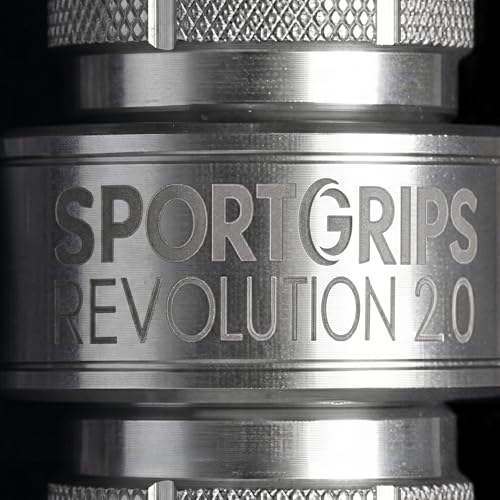 Sportgrips Sidewinder Revolution 2.0 Adjustable Grip Trainer USA Made | Anodized Aluminum Wrist Strengthener with Adjustable Resistance for Grip-Forearm Training Endurance and Sports product thumbnail 10