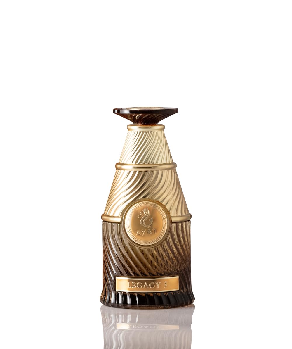 AYAT PERFUMES - Extrait de Parfum - LEGACY 3 - Fragrances Orientales et Élégantes pour Homme et Femme - 100 ML