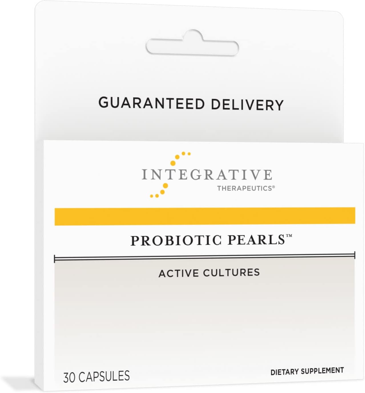 Integrative Therapeutics Probiotic Pearls – Digestive Health & Gut Health Supplement* – Lactobacillus Acidophilus & Bifidobacterium – Daily Digestive Supplement for Men & Women* – 30 Capsules