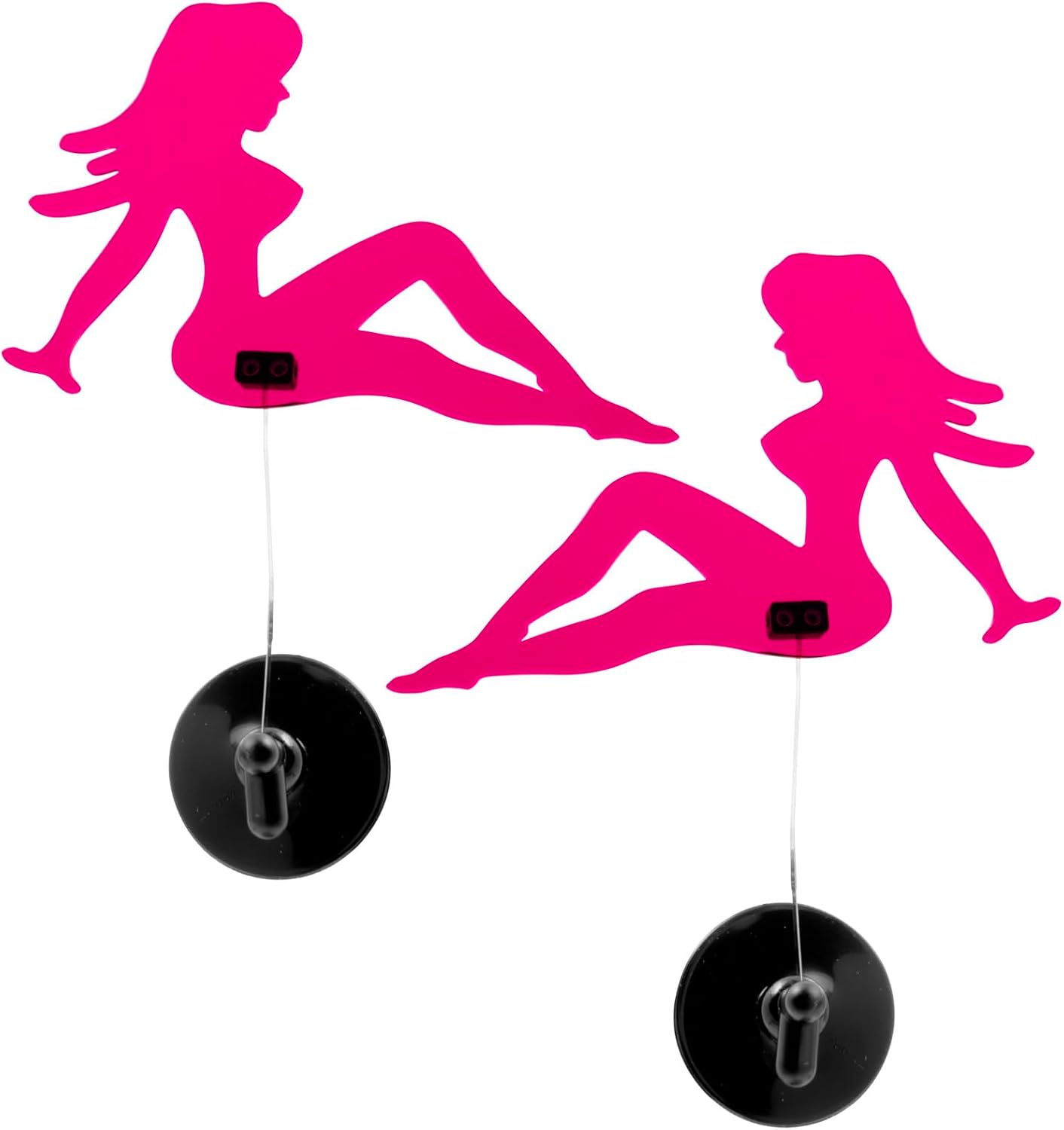 GG Grand General 93336 Magenta Waving Lady with Suction Cup